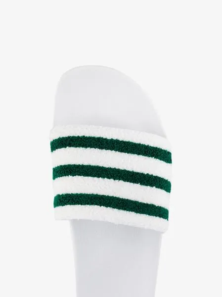 adidas Adilette - White/Green