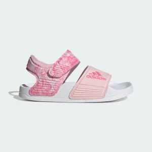 ADIDAS KID'S ADILETTE PINK SANDALS