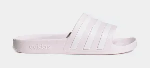 Adilette Aqua Slide Womens Sandals (Pink)