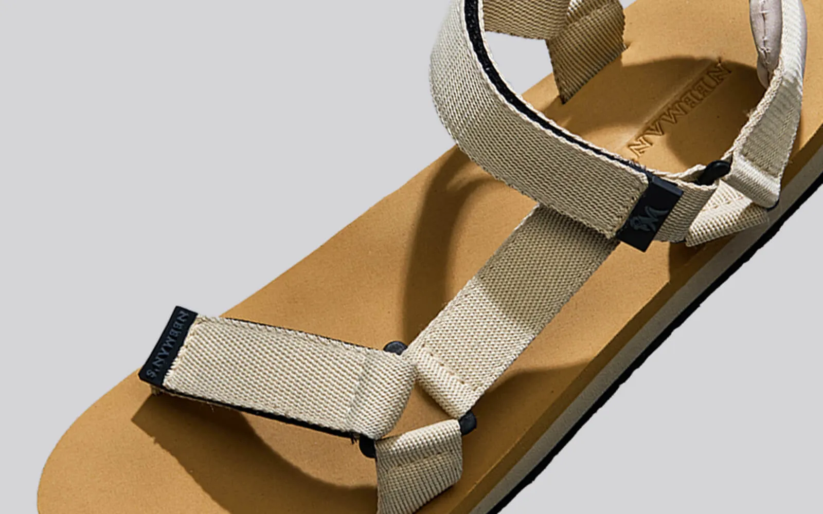 Airy Strap Sandals : Tan-Beige