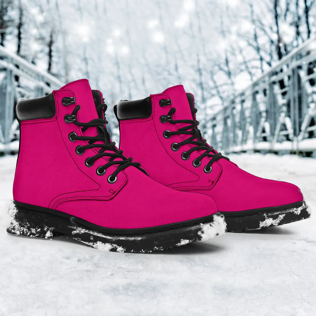 All-Season Boots_Pink-Hot_ Micro-Suede