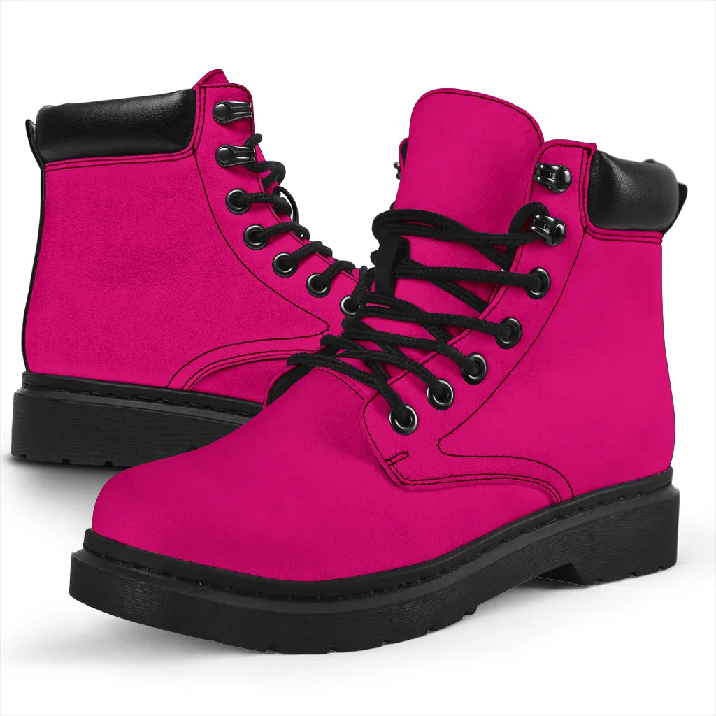 All-Season Boots_Pink-Hot_ Micro-Suede