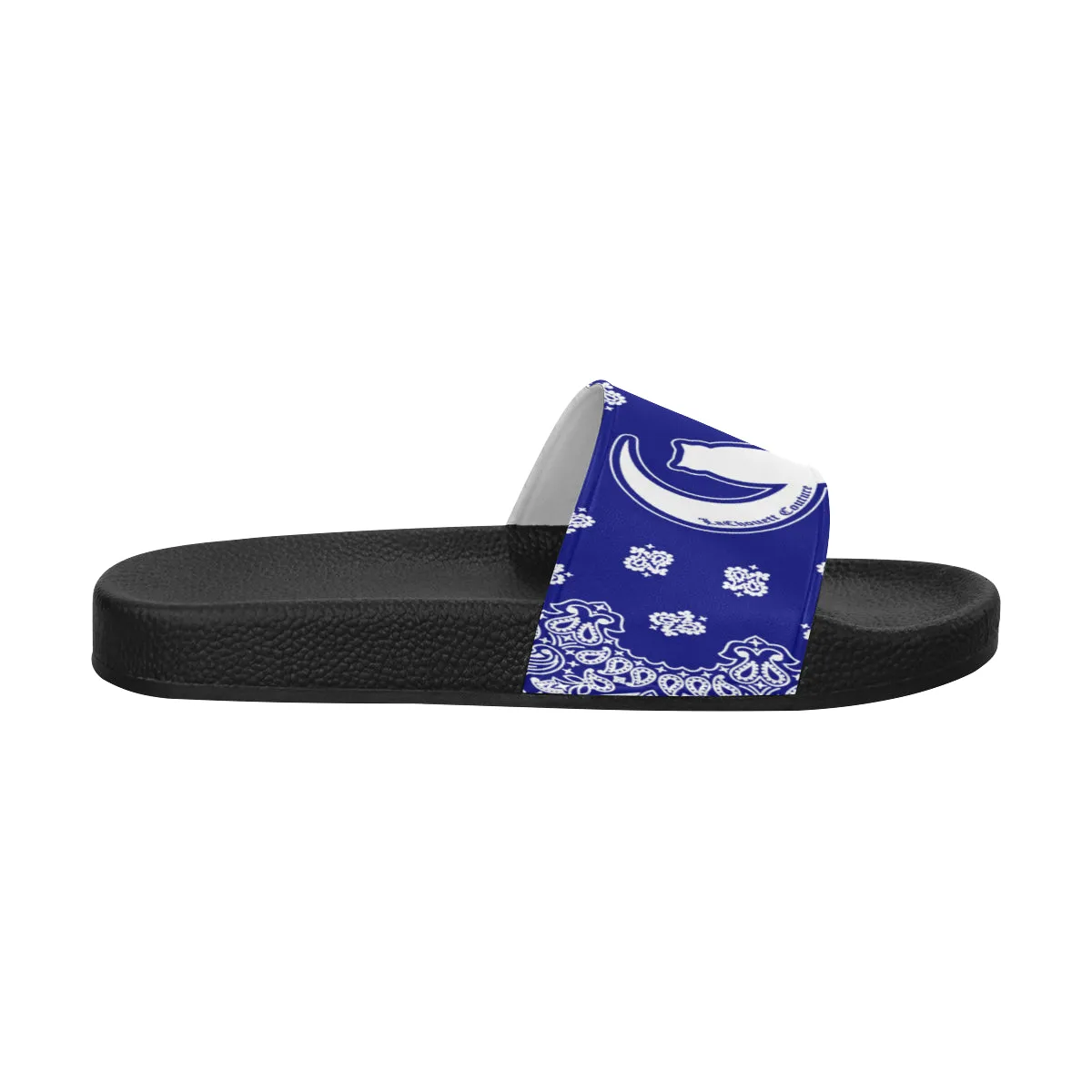 BANDANA BLUE  Men's Slide Sandals