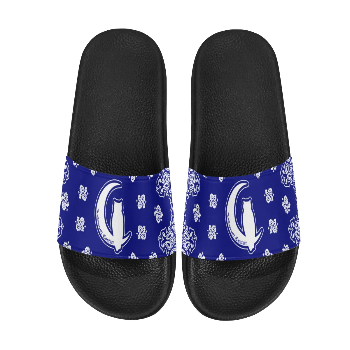 BANDANA BLUE  Men's Slide Sandals