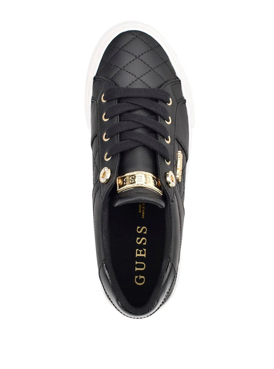 Black Gold Loven Low-Top Sneakers