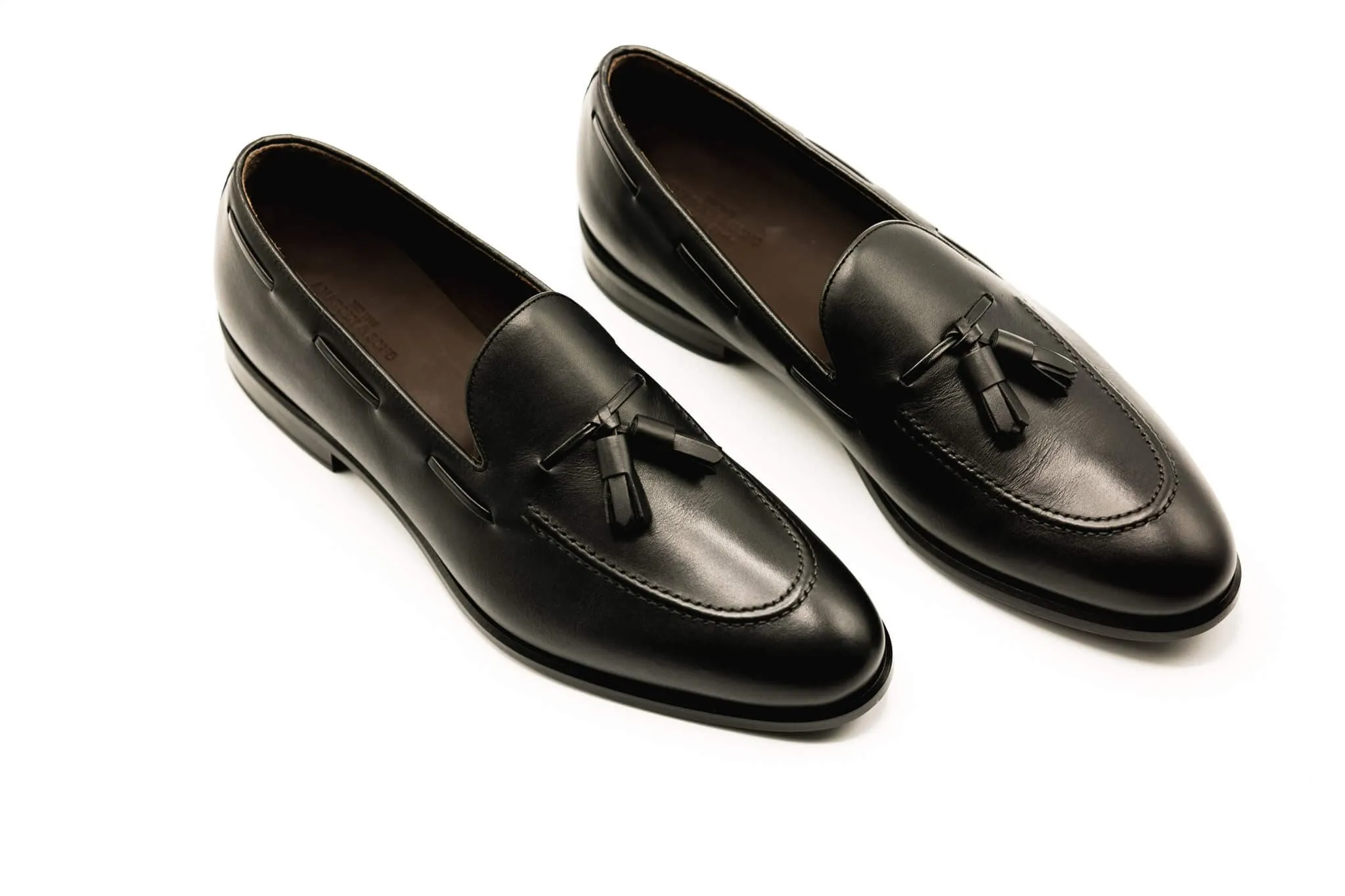 Black Tassel Loafer