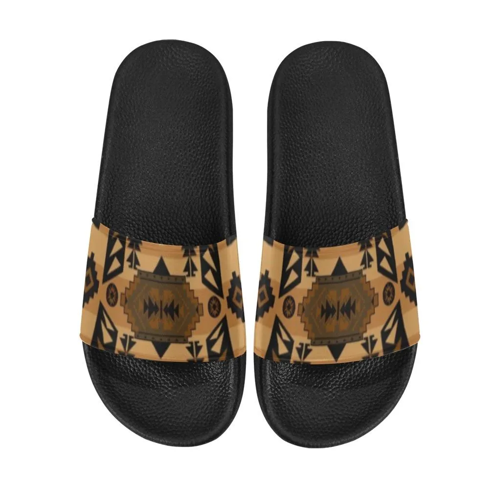 Chiefs Mountain Tan Men's Slide Sandals