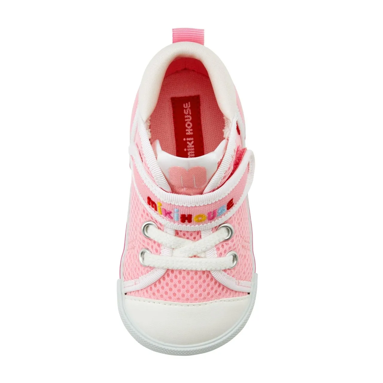 Double Russell Mesh Second Shoes - Strawberry Milk