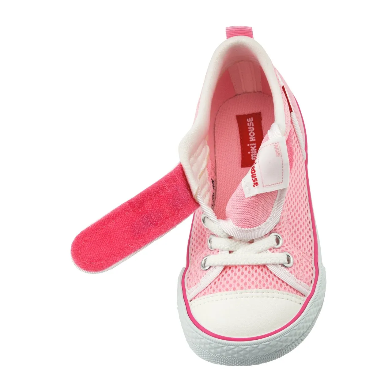 Double Russell Mesh Sneakers for Kids - Strawberry Milk