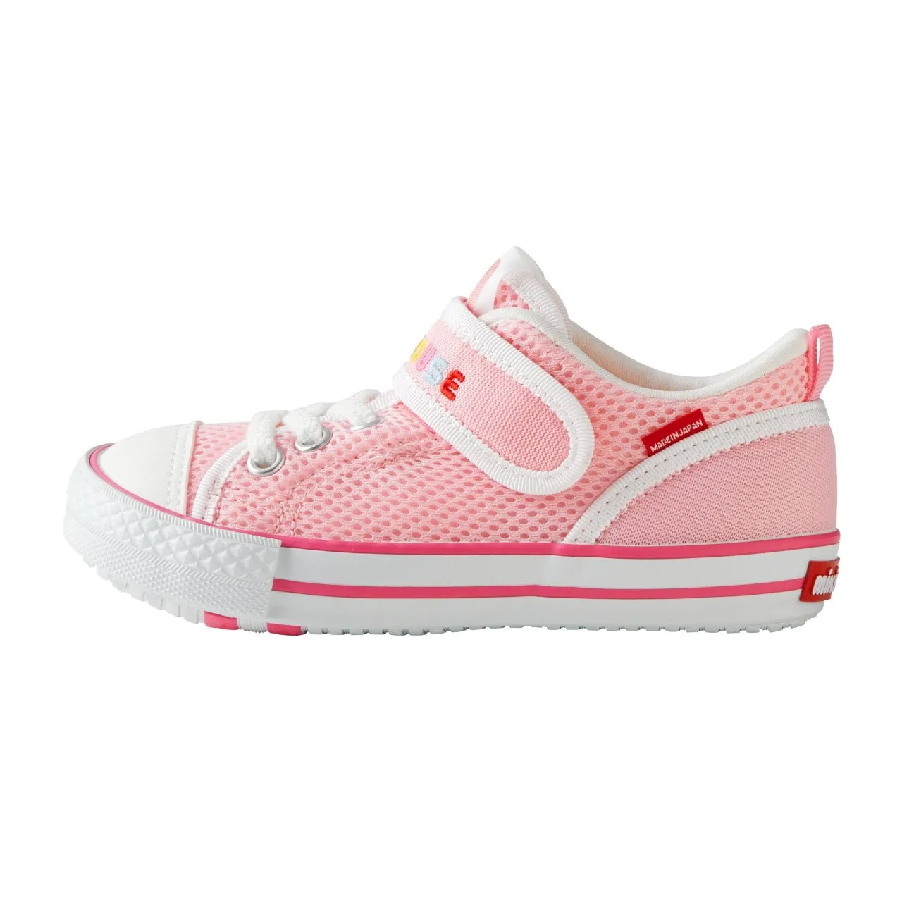 Double Russell Mesh Sneakers for Kids - Strawberry Milk