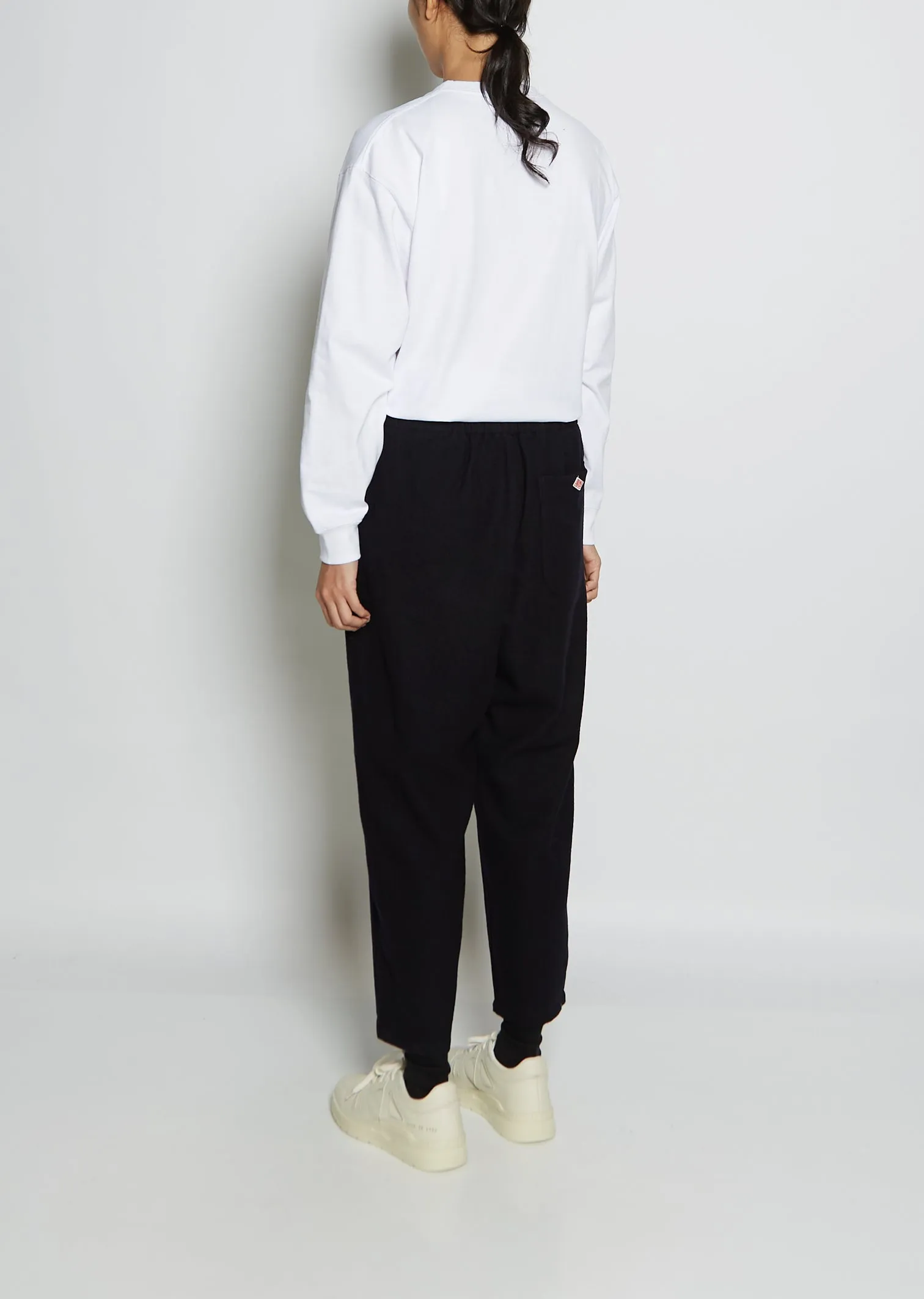 Easy Wool Pants — Navy