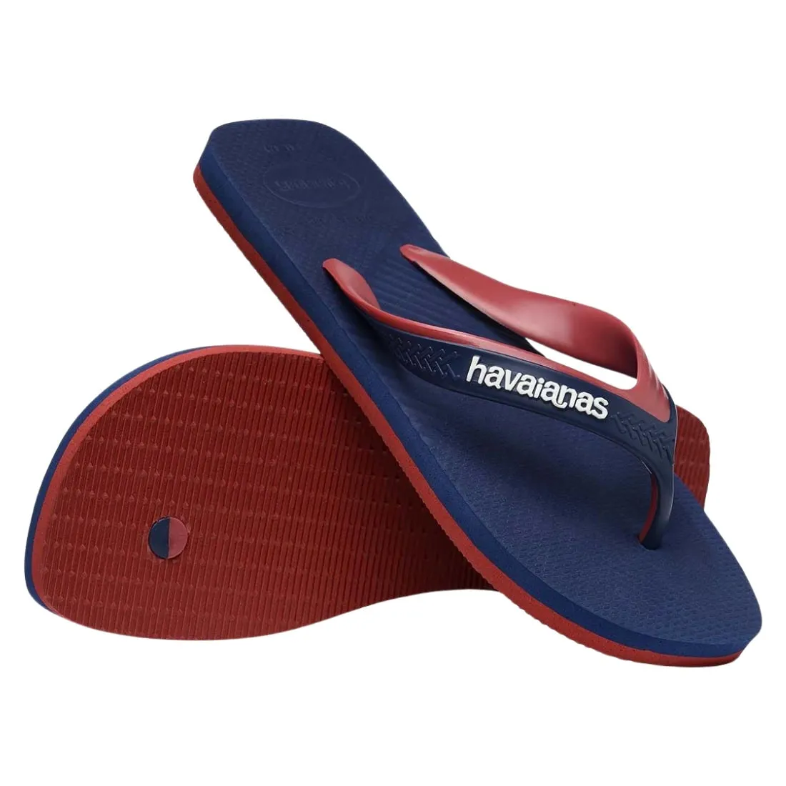 Havaianas Dual Flip Flop Sandals - Navy/Navy