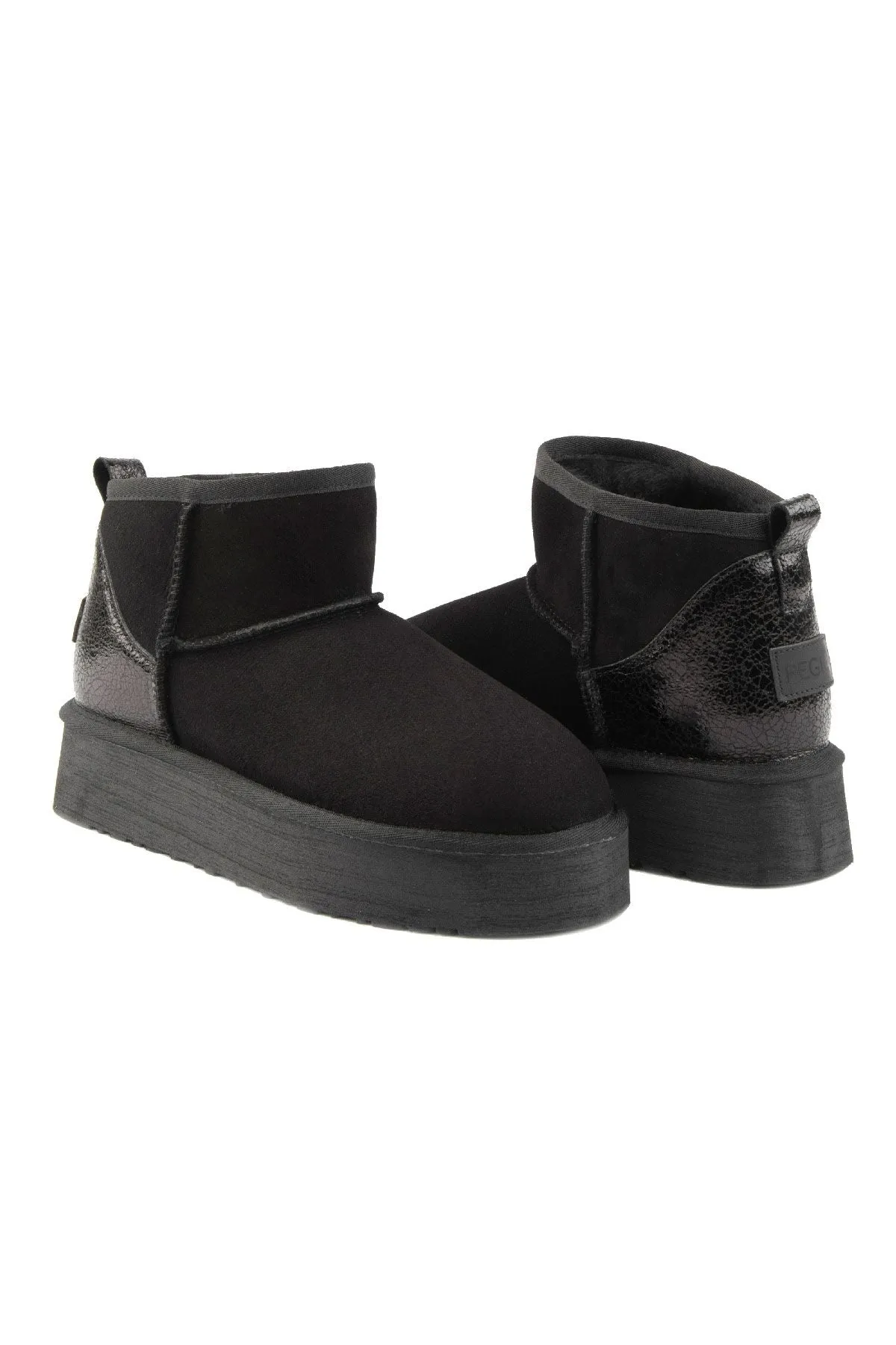 High Sole Ugg Boots 191301 Black