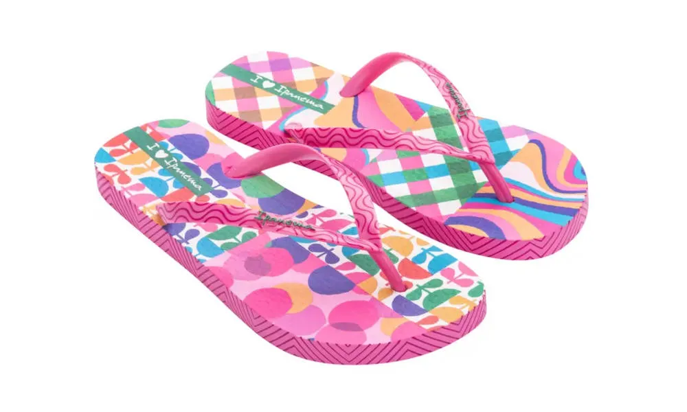 Ipanema Womens Expression Pink Green Yellow