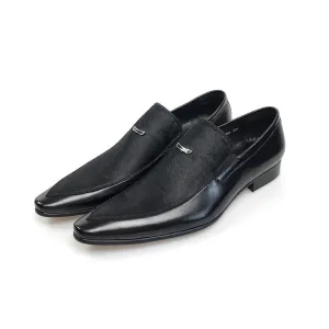 Italian Style Mens Loafers Shoes with Buckle Details For Men With Strong Character