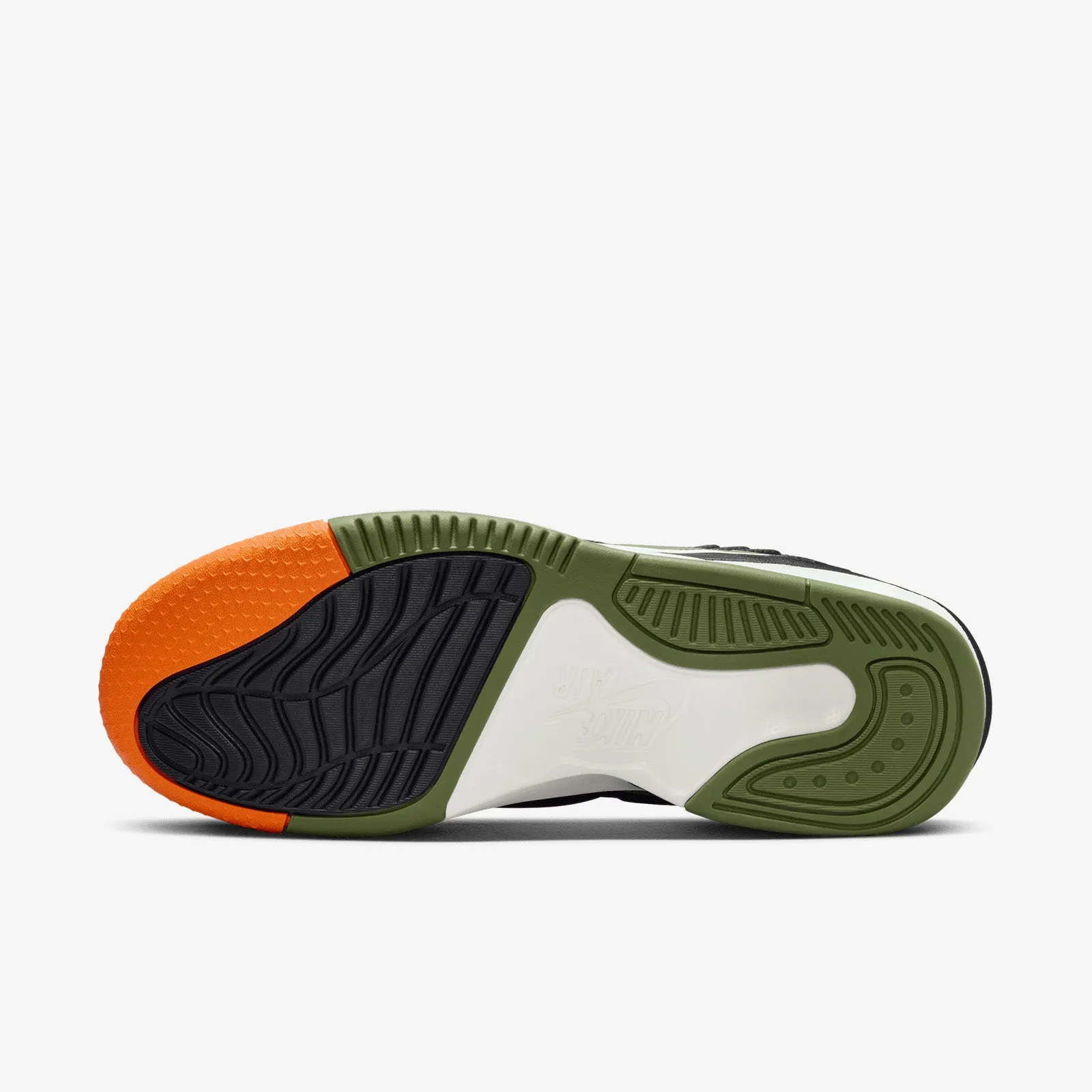 Jordan Max Aura 5 - Black/Sky Olive/Bright Mandarin