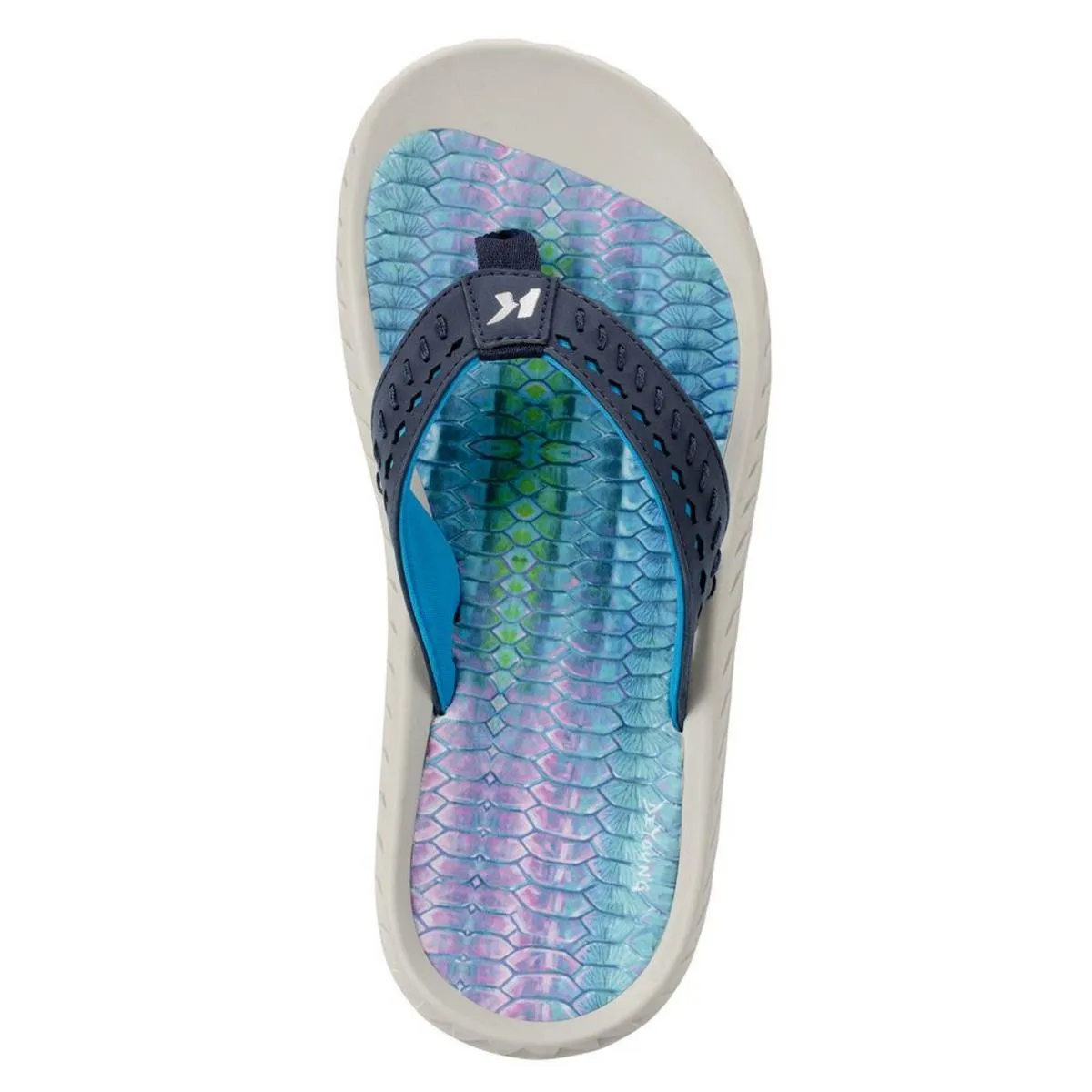 Korkers Women's Fish Flip Tarpon with Fixed Kling-On Deck Soles