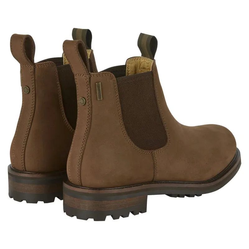 Le Chameau Chelsea Aventure Nubuck Mens Waterproof Boots - Marron