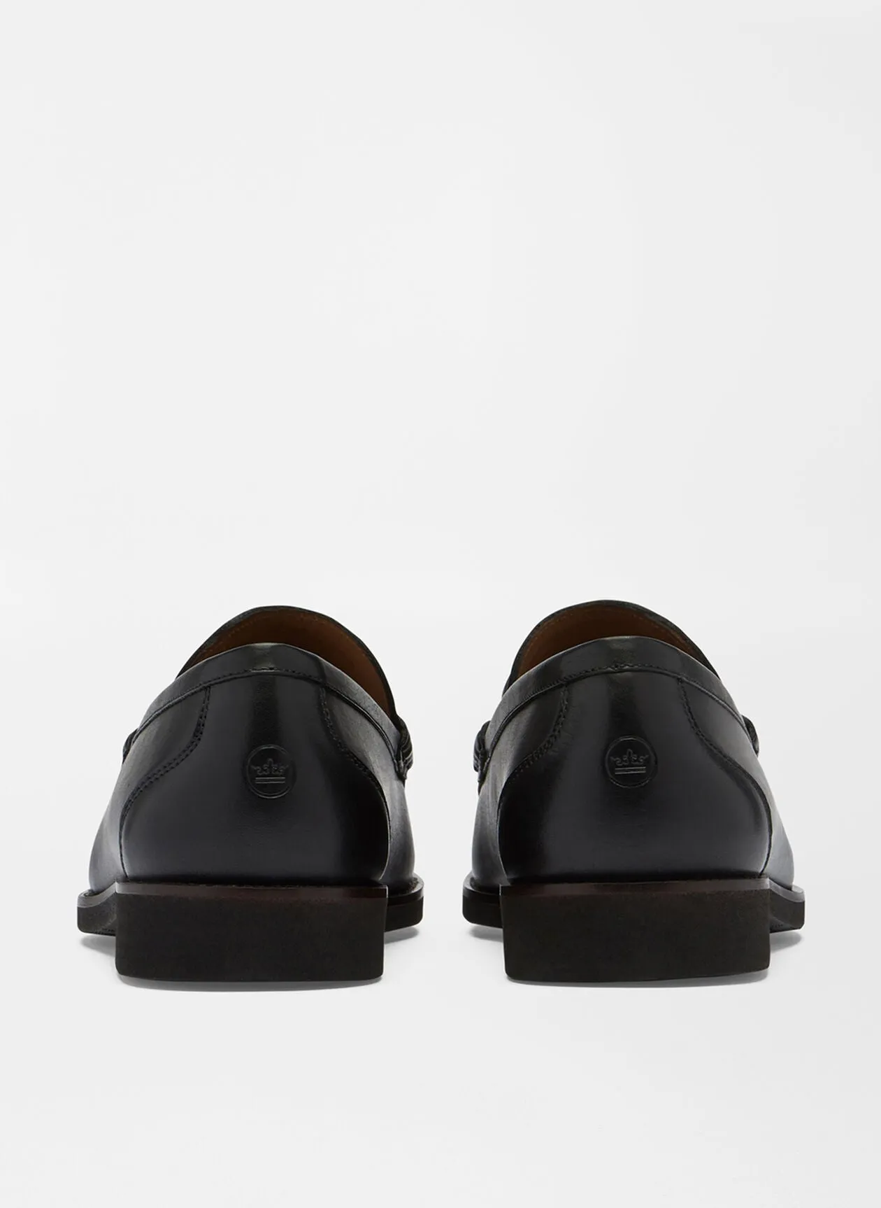 Leather Bit Loafer in Black by Peter Millar