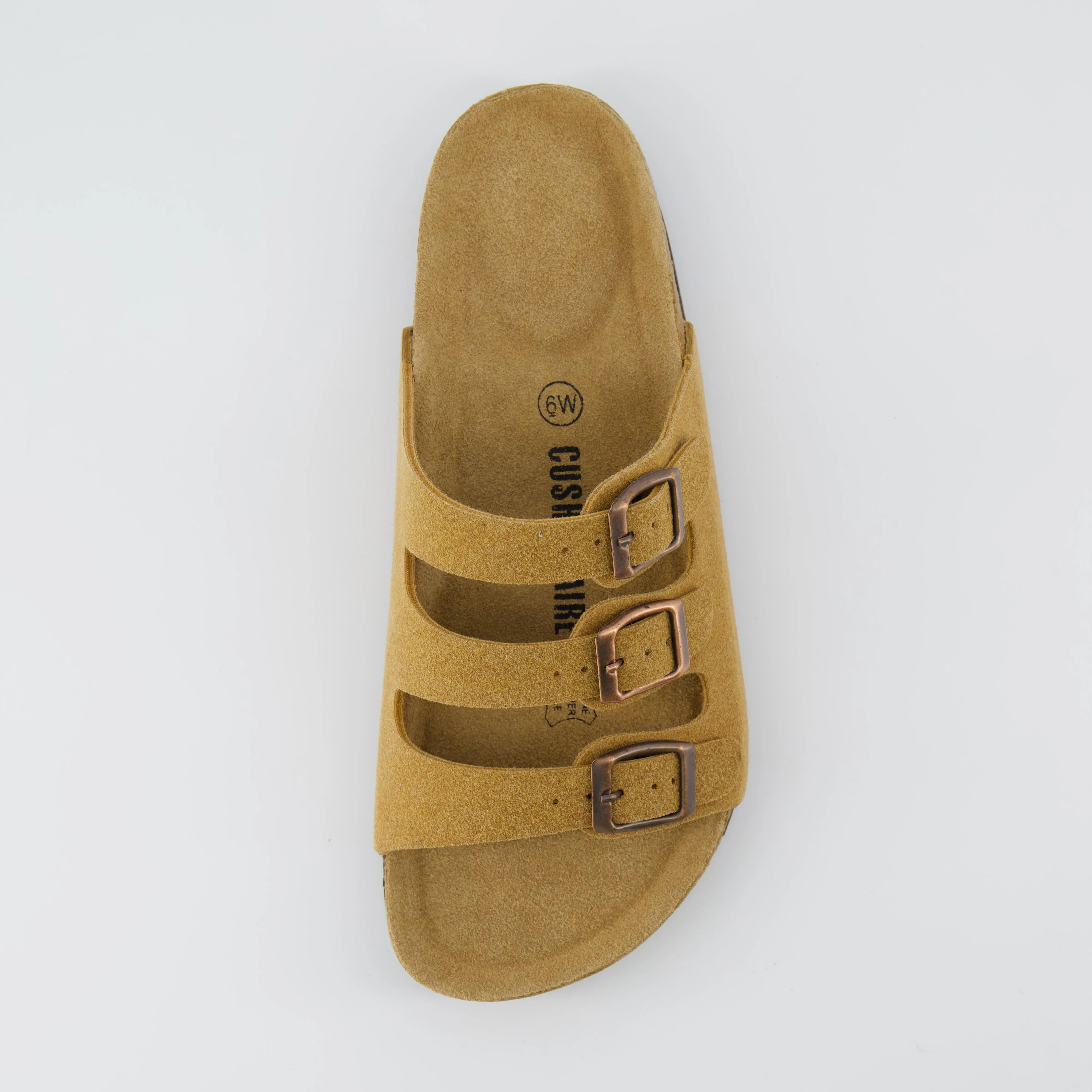 Lela Cork Footbed Sandal Suedes