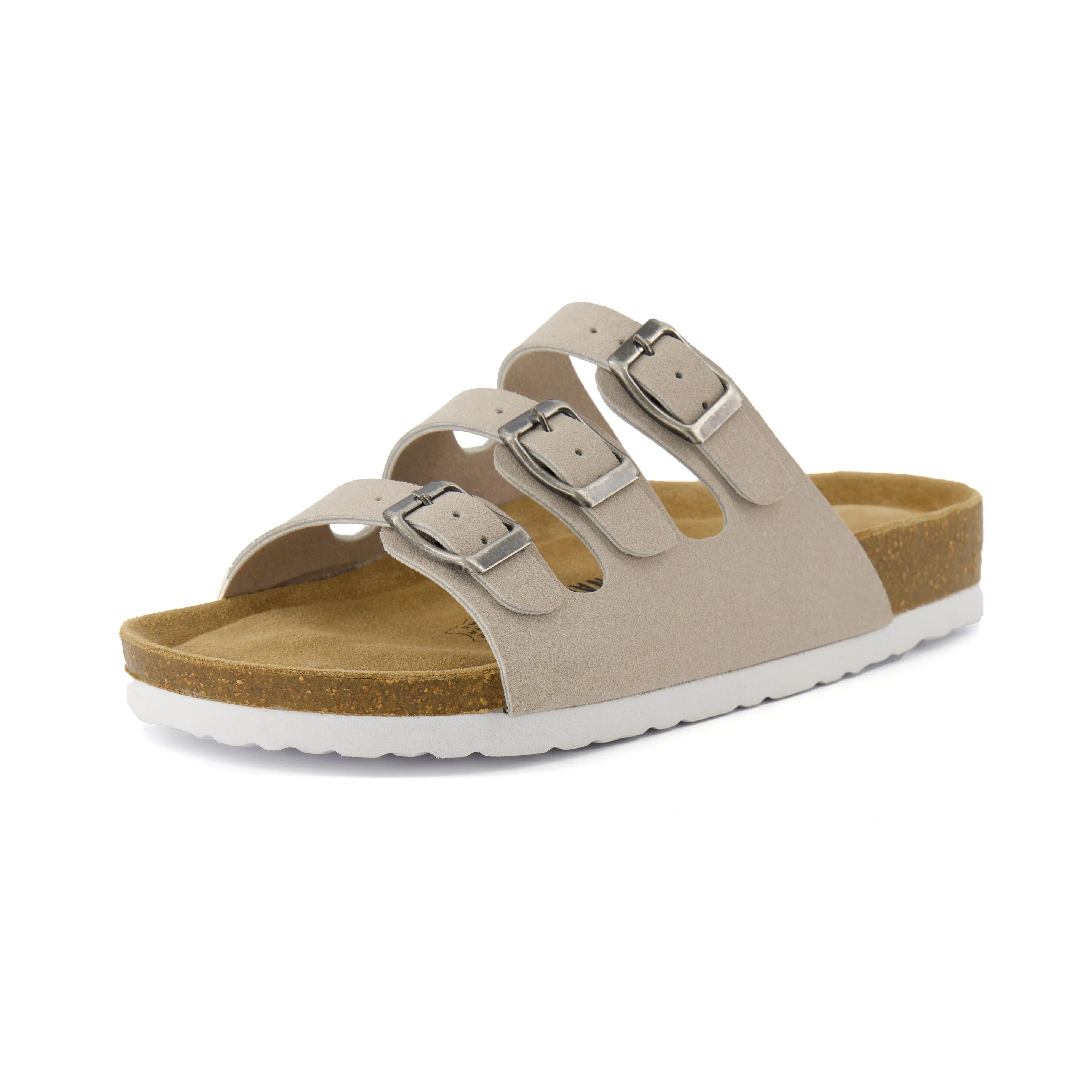 Lela Cork Footbed Sandal Suedes