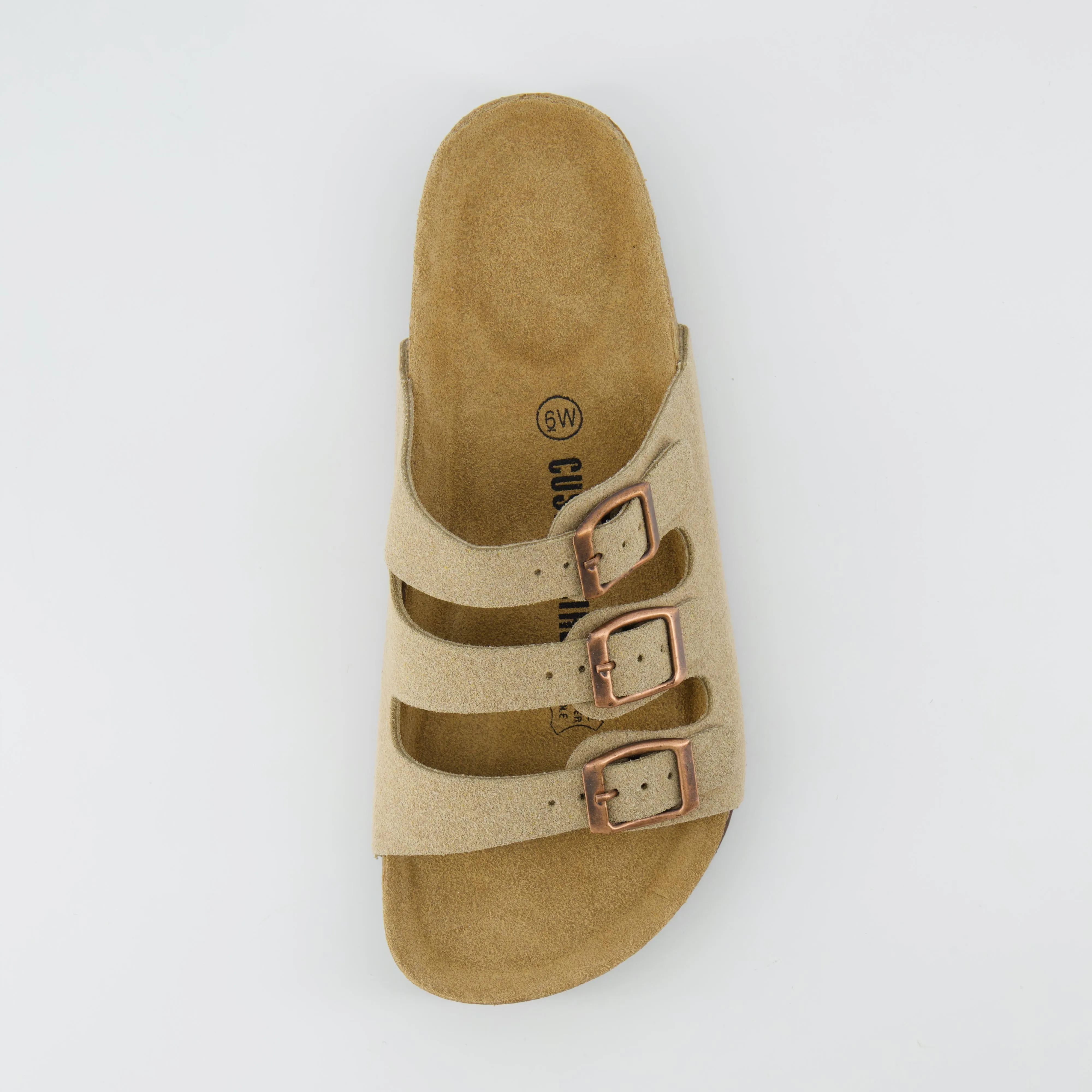 Lela Cork Footbed Sandal Suedes