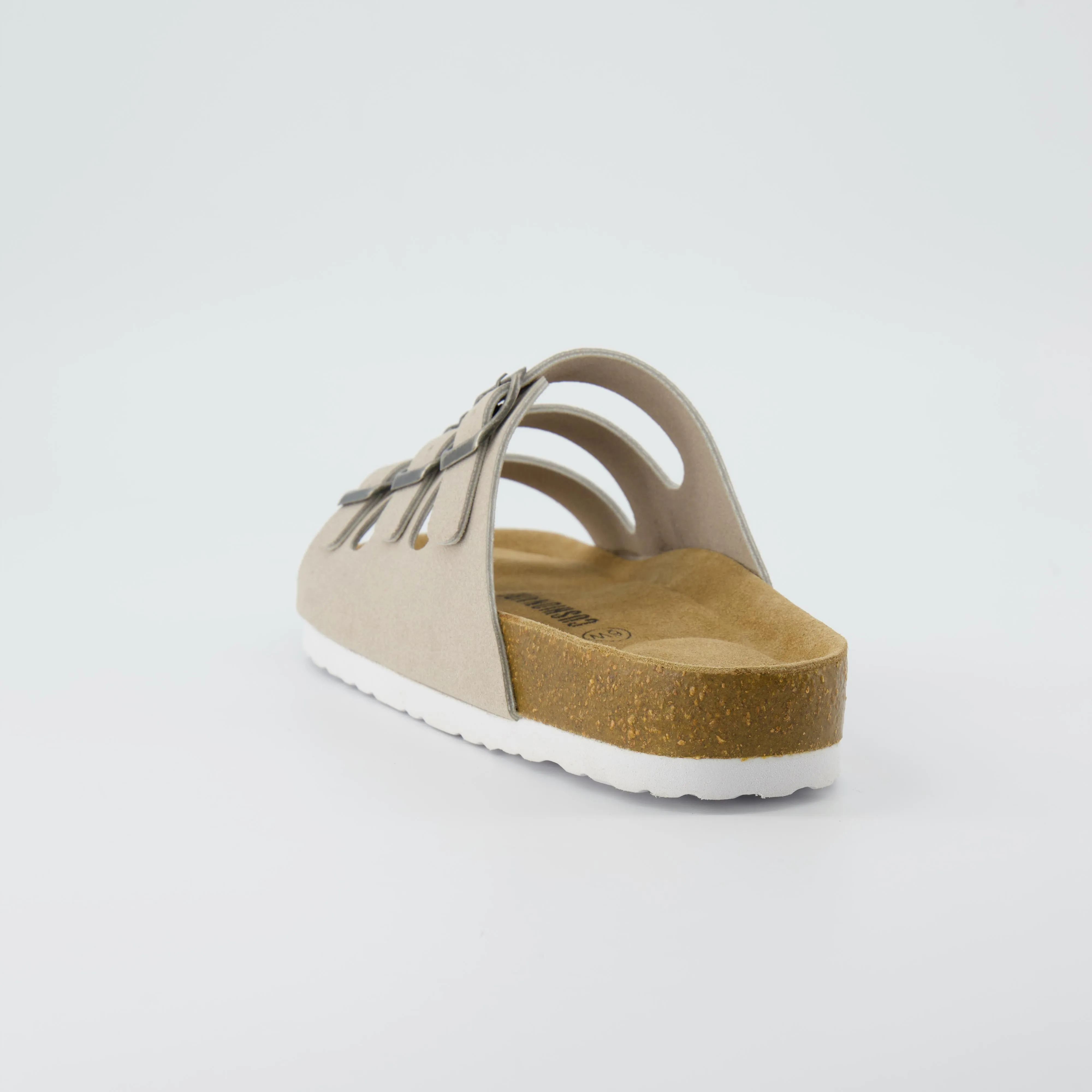 Lela Cork Footbed Sandal Suedes