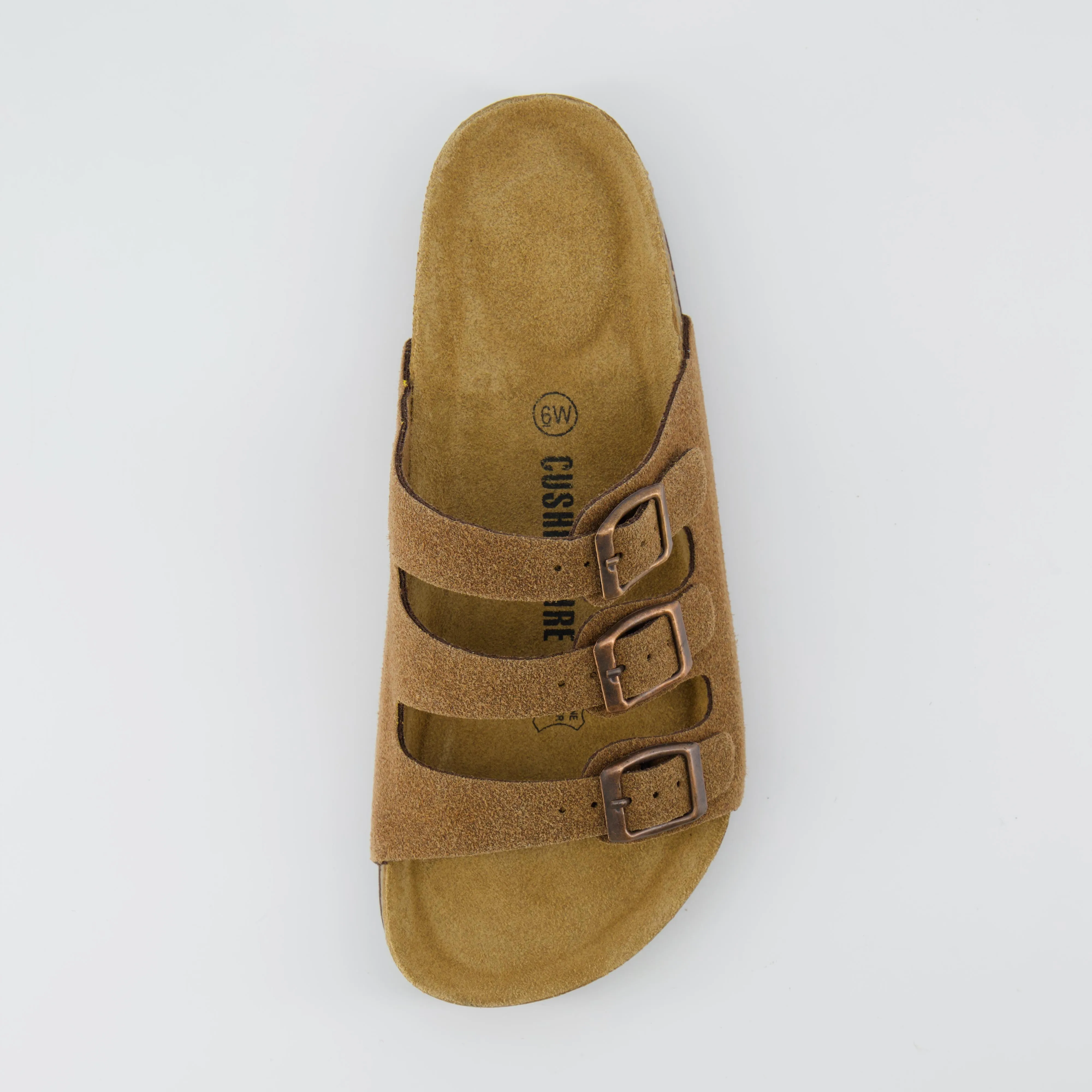 Lela Cork Footbed Sandal Suedes