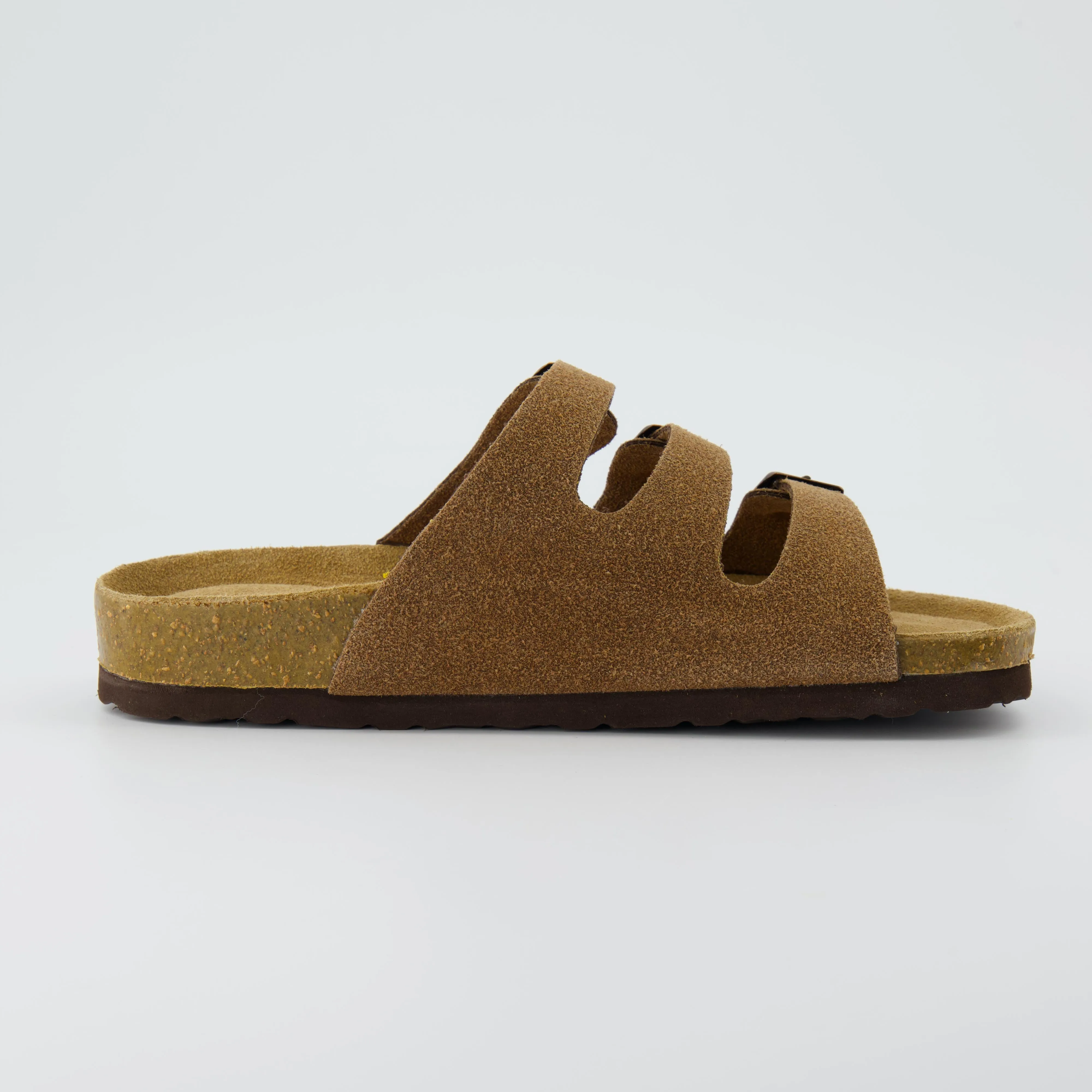 Lela Cork Footbed Sandal Suedes