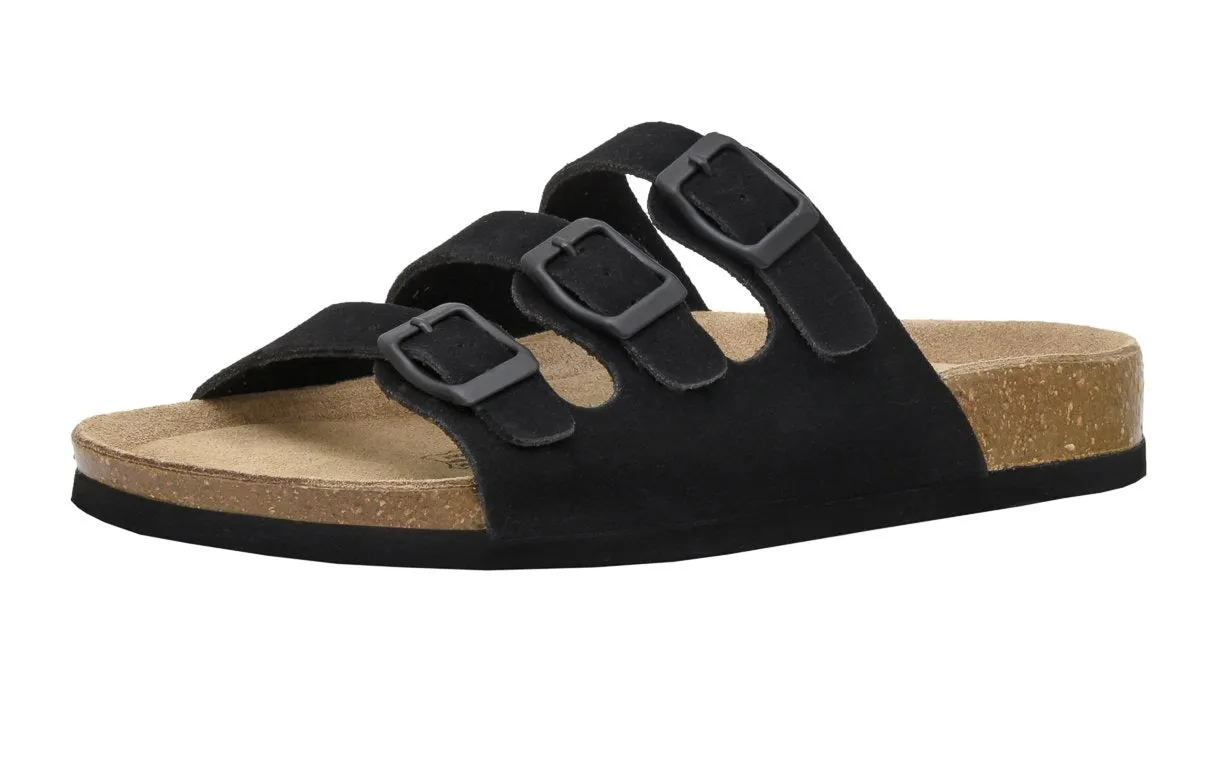 Lela Cork Footbed Sandal Suedes