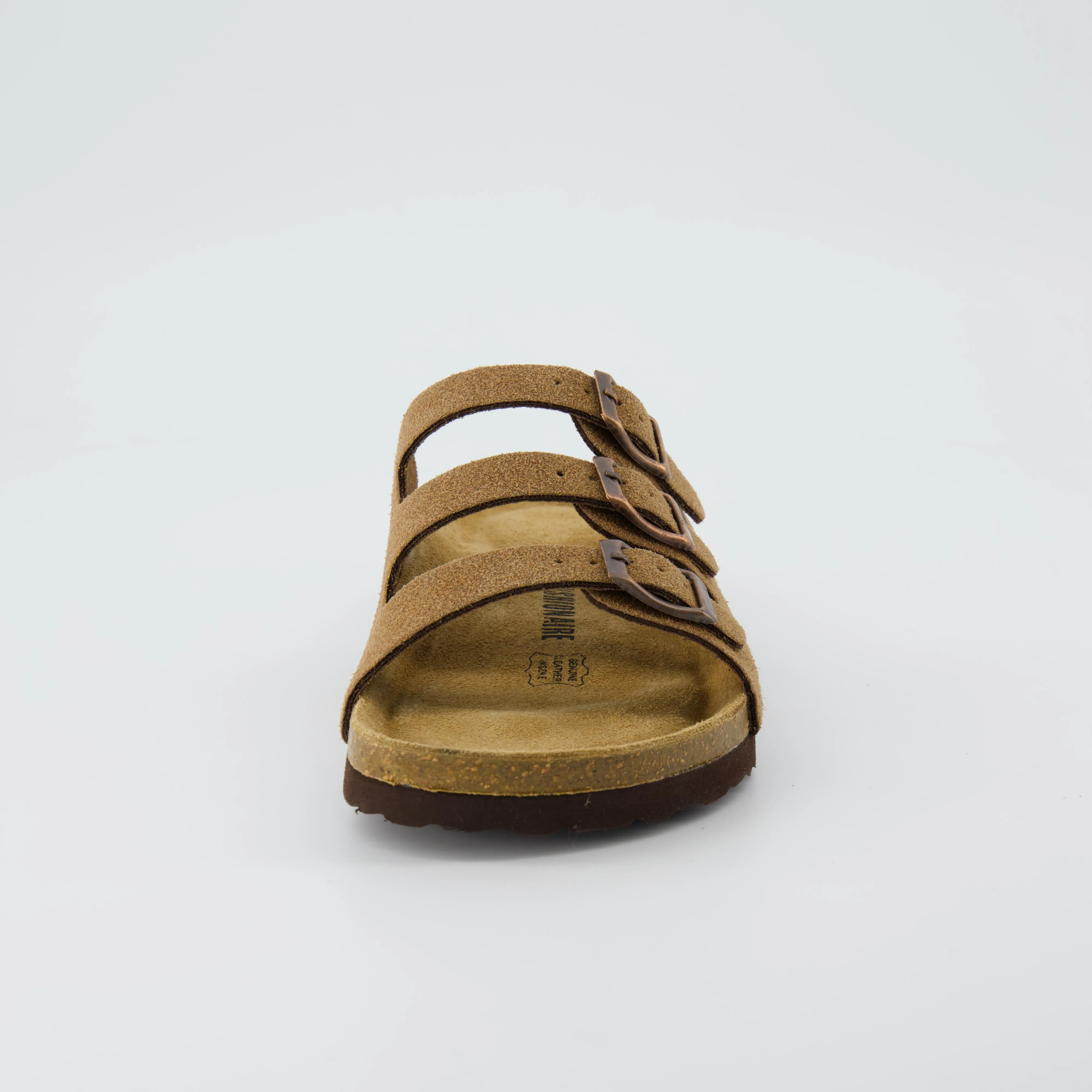 Lela Cork Footbed Sandal Suedes