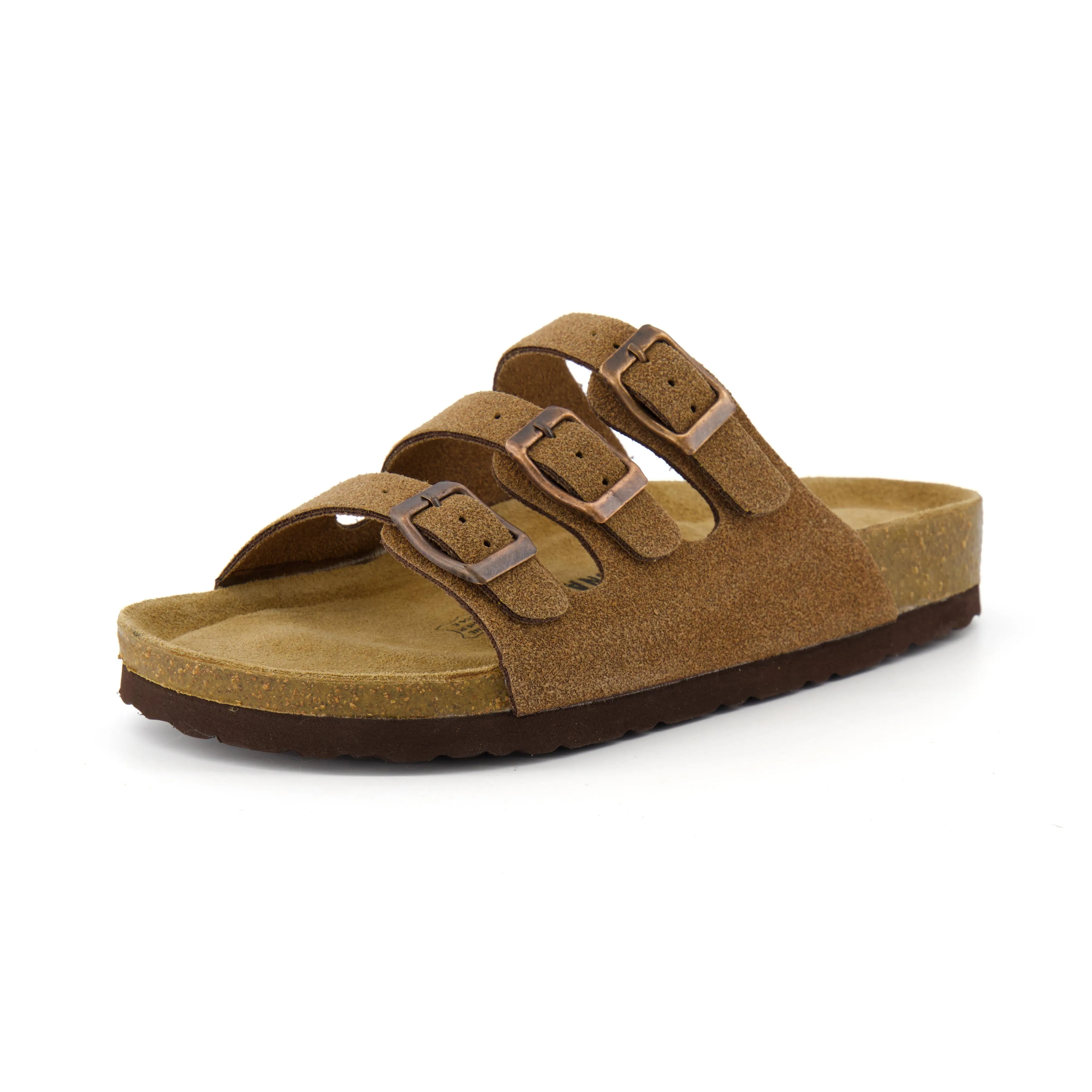 Lela Cork Footbed Sandal Suedes