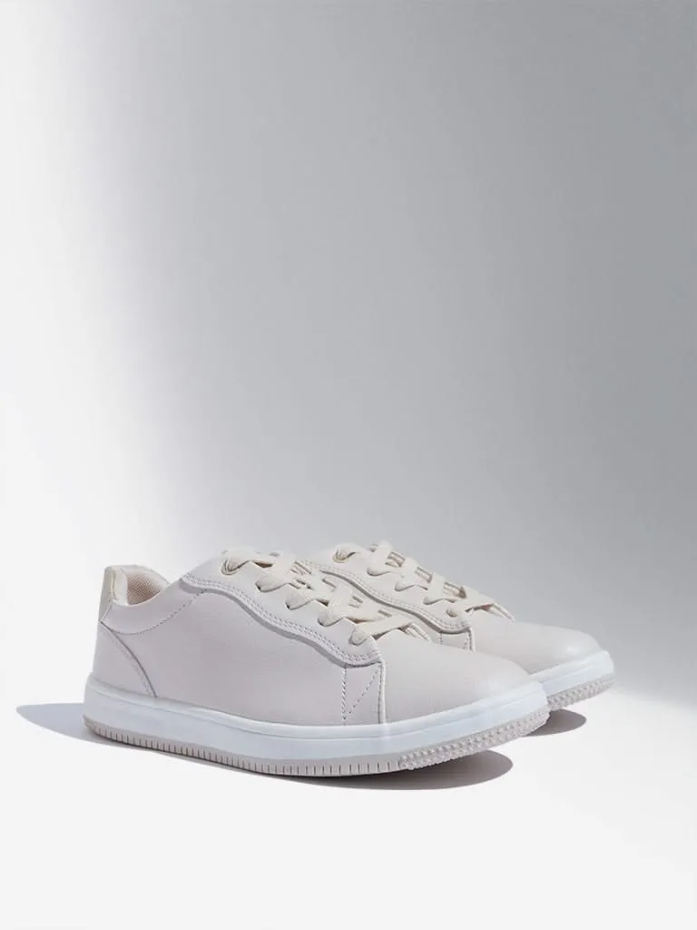 LUNA BLU Beige Sneakers