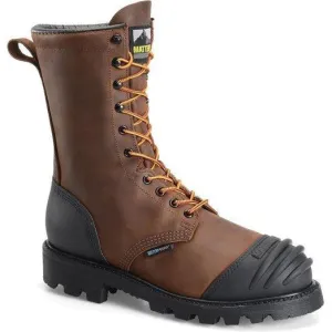 Matterhorn Men's Copper 10" Steel Toe WP Metguard USA Made Work Boot - MT910