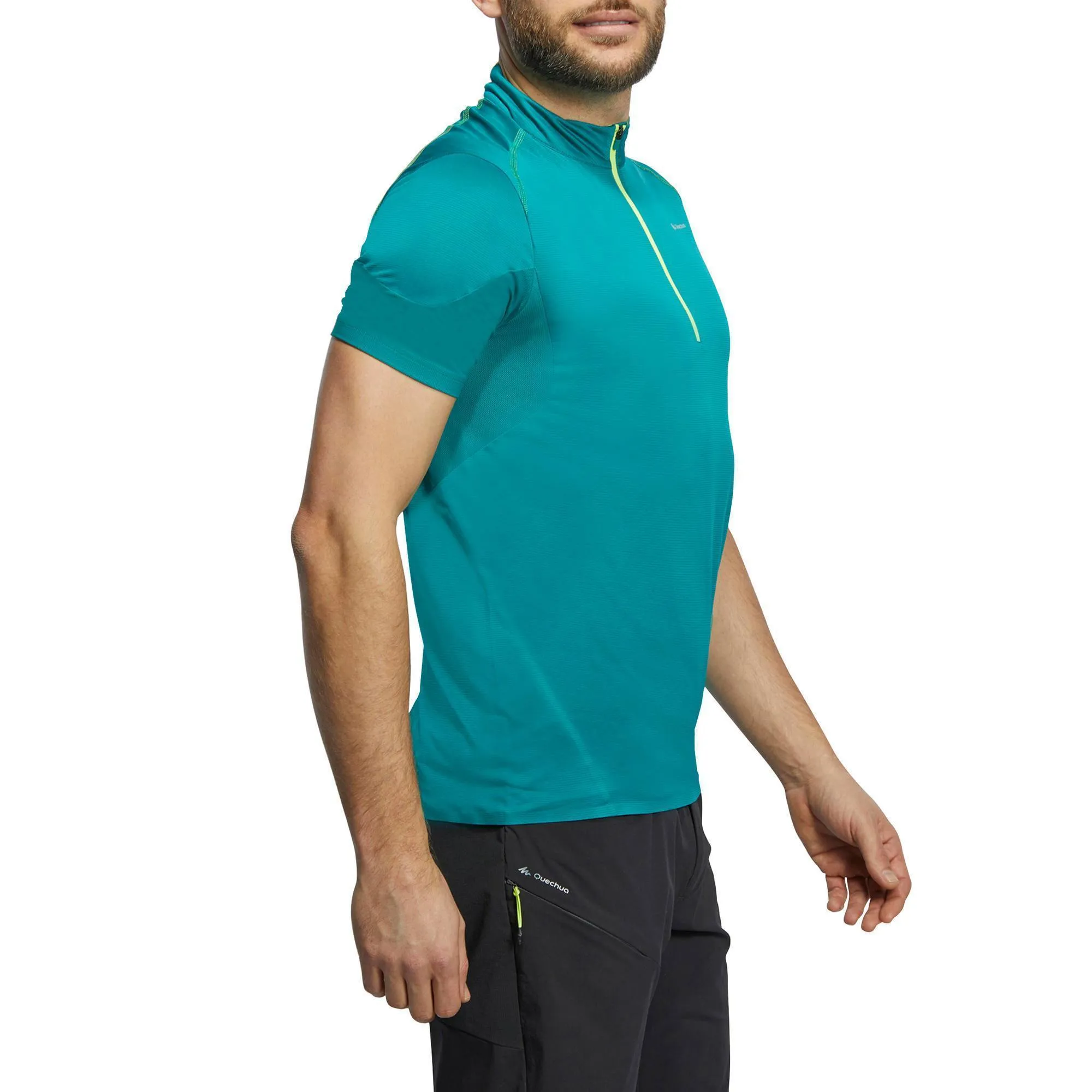 Men's Short-Sleeve Hiking T-Shirt Techfresh 500