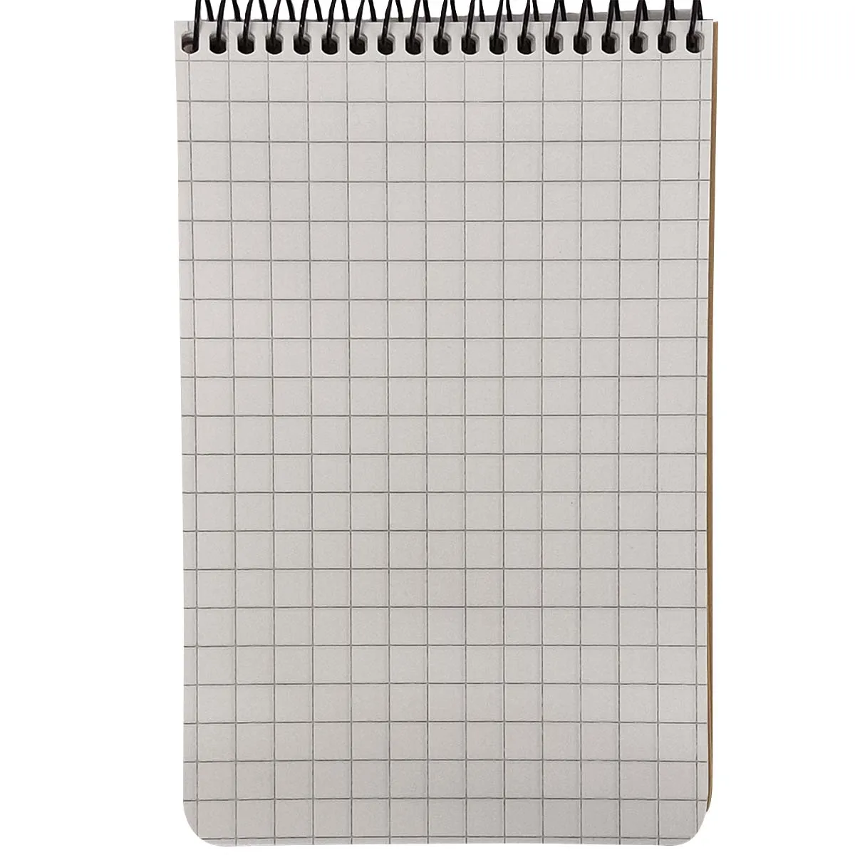 Modestone Top Spiral Waterproof Notepad 3 3/4" x 5 13/16"  - Tan