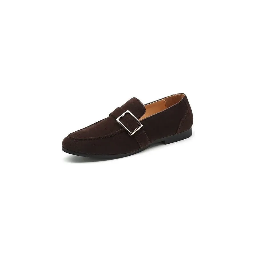 Modish Embossed Slip-on Loafers