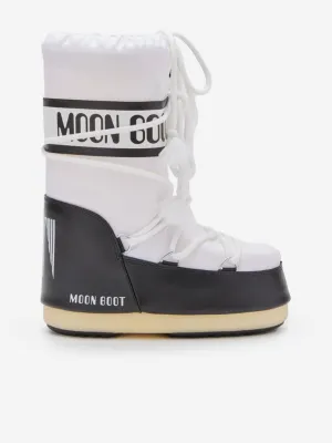 Moon Boot Kids Icon Boots in White