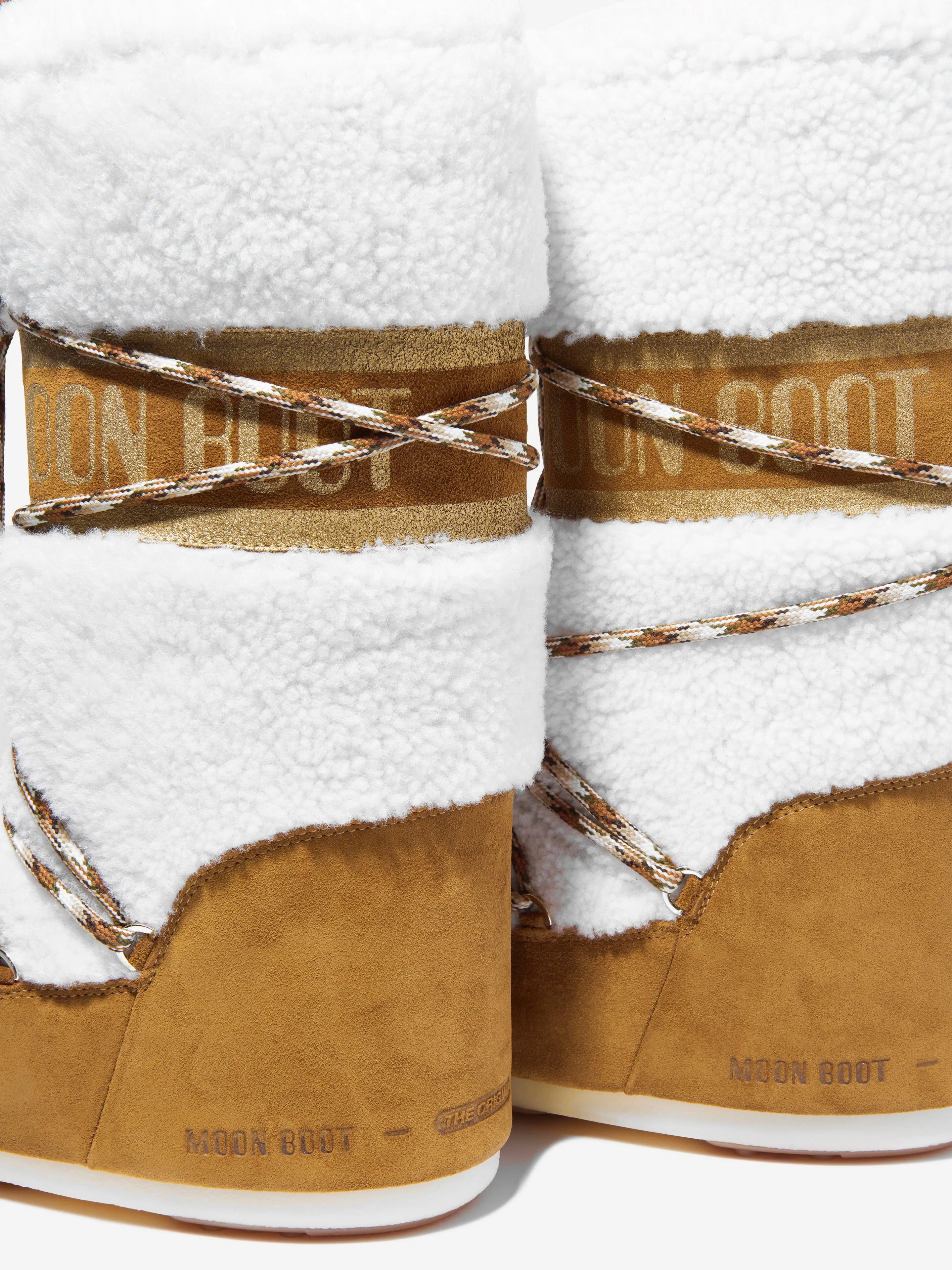 Moon Boot Kids Icon Shearling Boots