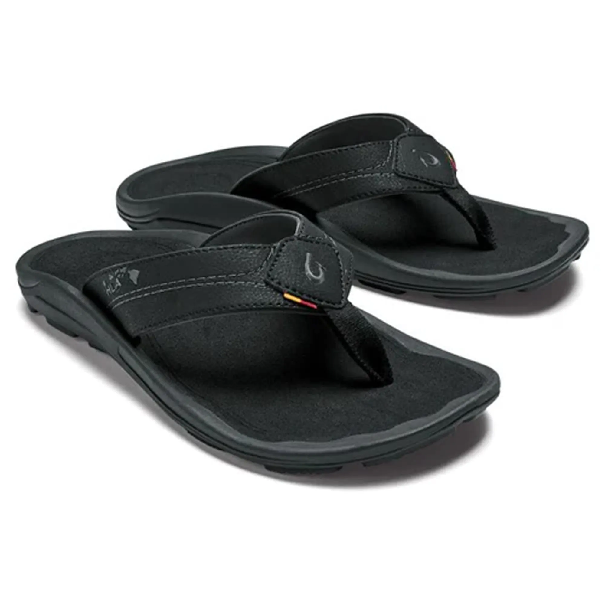 OluKai "KIPI" Men's Sandals- Black