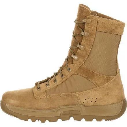 Rocky Men's Lightweight Commercial Military Boot - Tan - RKC042