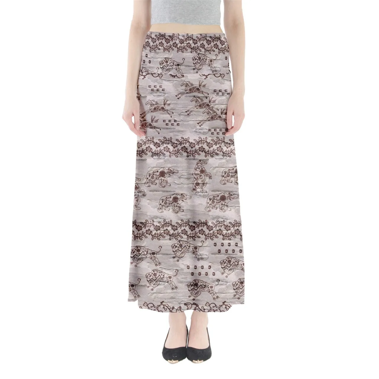 Sacred Run Full Length Maxi Skirt