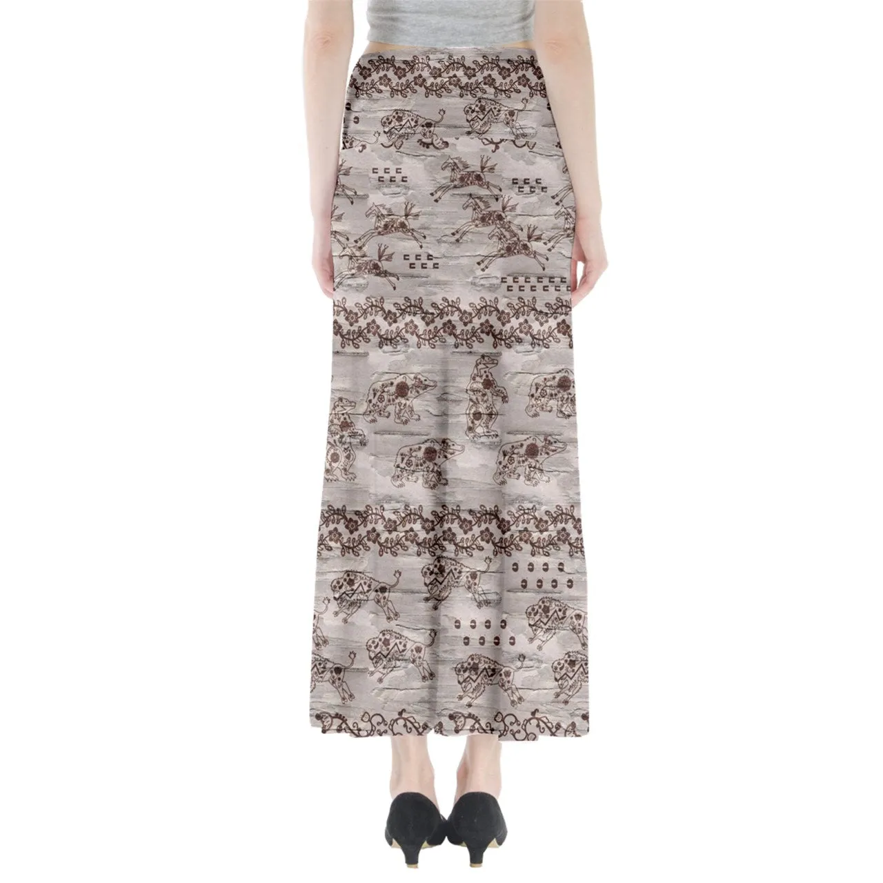 Sacred Run Full Length Maxi Skirt