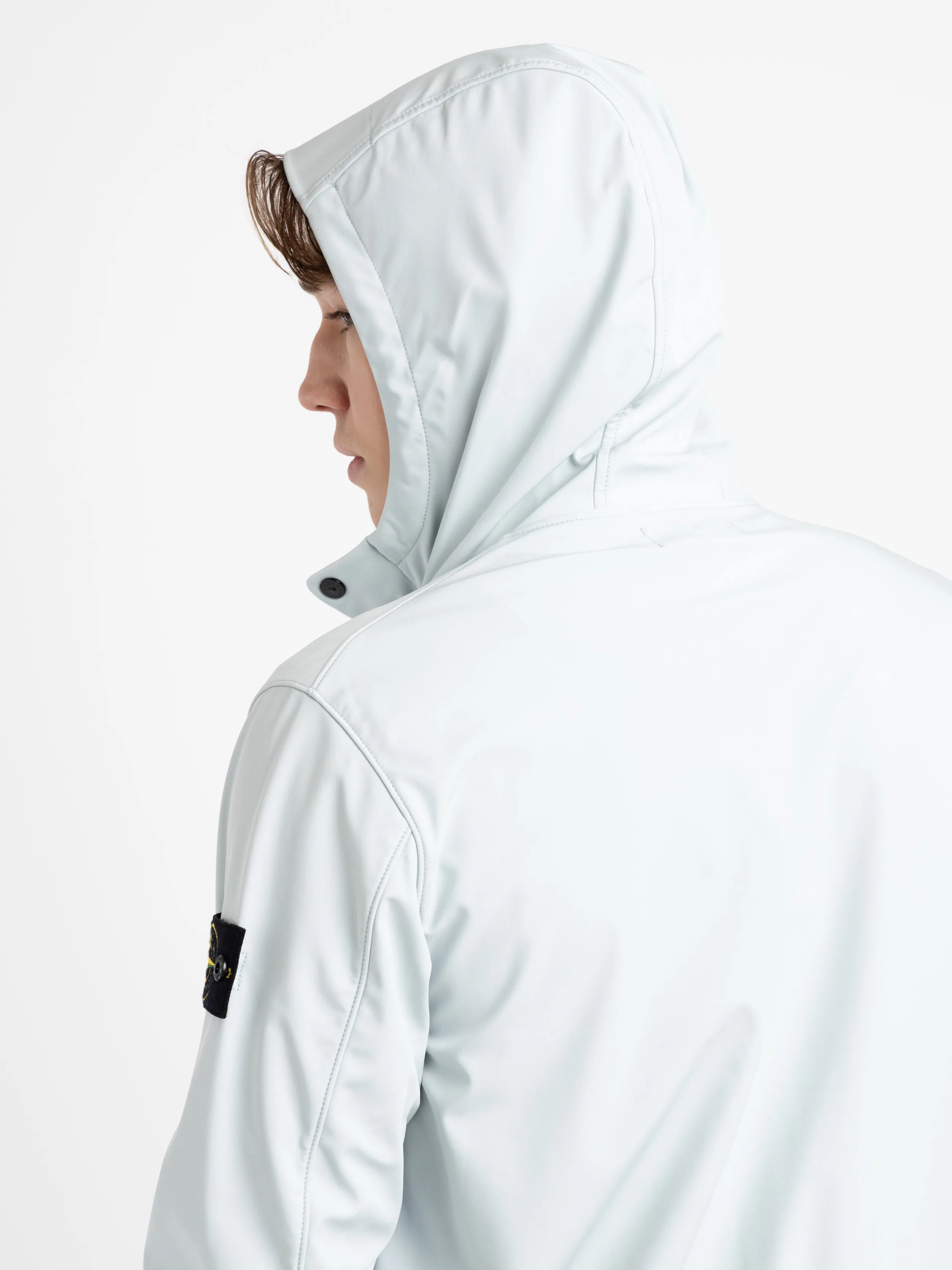 Sky Blue Soft Shell-R_E.Dye® Technology Jacket