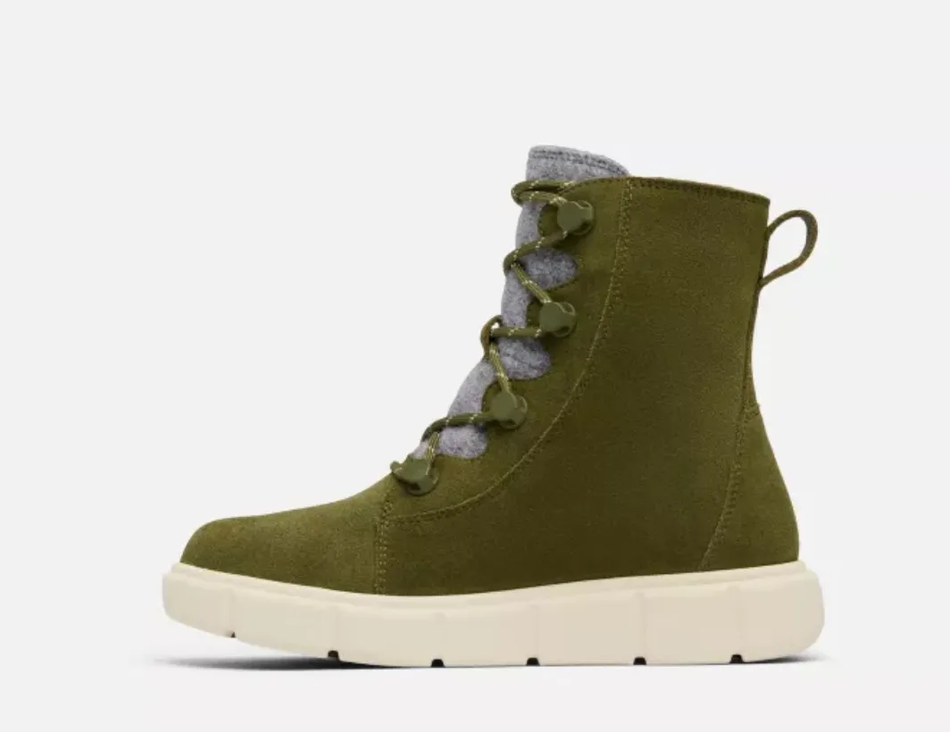 Sorel Khaki Explorer 111 Joan Waterproof Boot