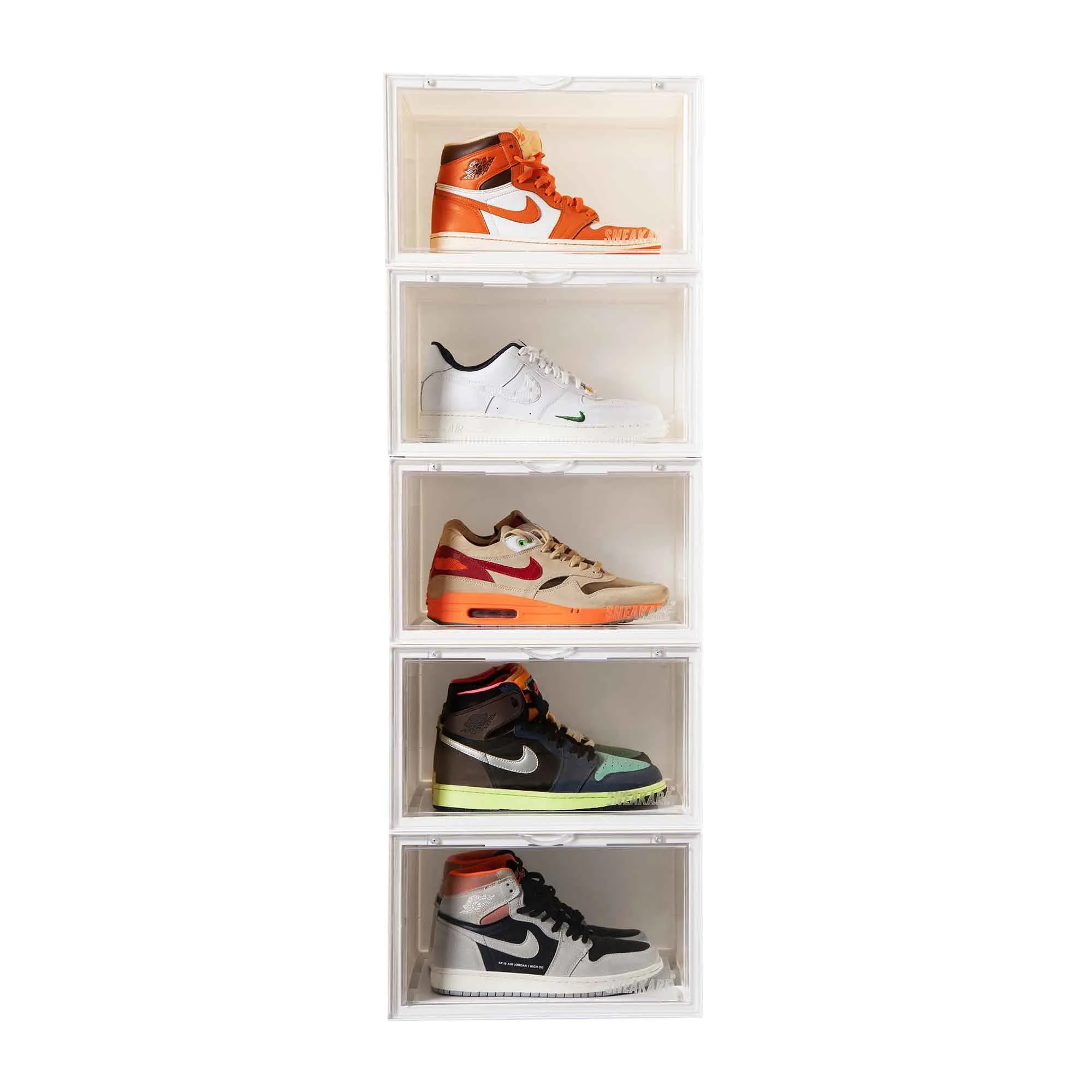 Stack'Em Sneaker Crates | Shoe Crates (Side Drop)