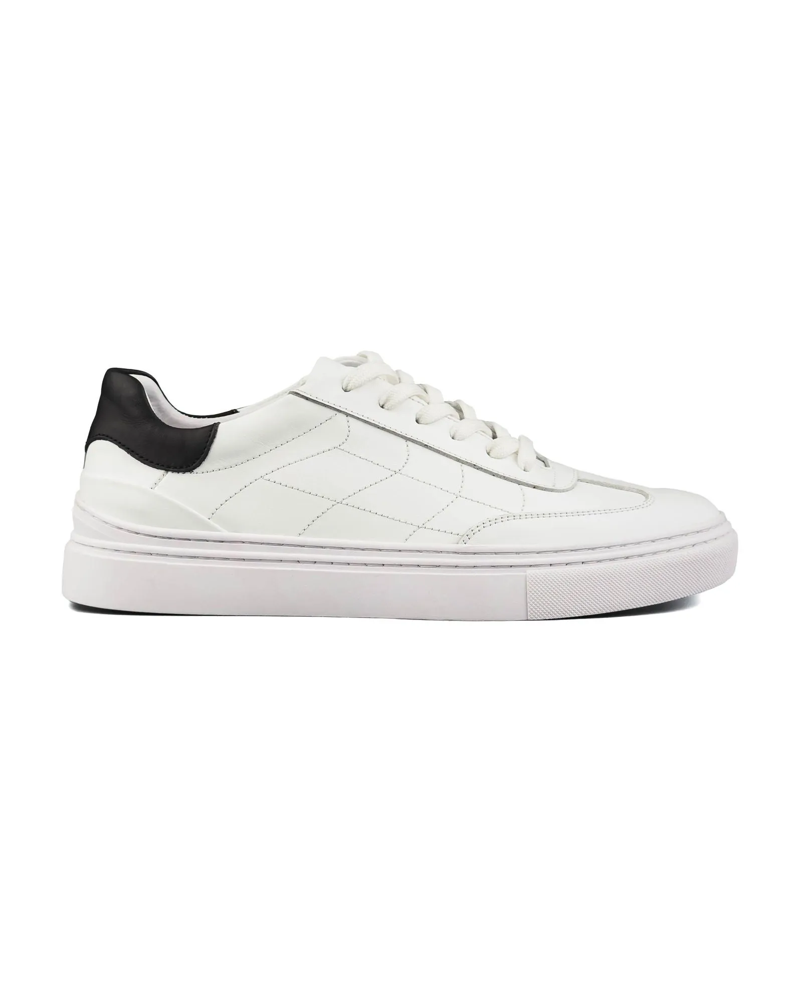 T-Glide White Genuine Leather Men's Sports (Sneaker) Shoes