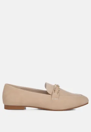 Tassilo Timeless Faux Leather Horsebit Loafers