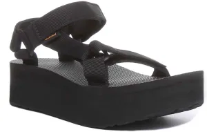 Teva Flatform Universal In Black