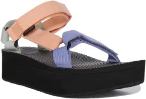 Teva Flatform Universal In Multi Colour For Women